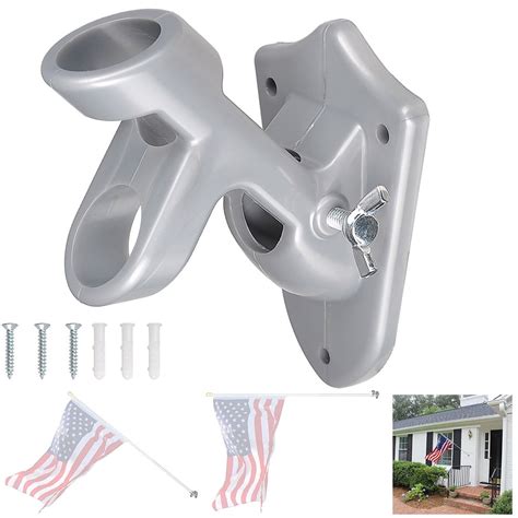 flag pole bracket for metal railing|side mount flag pole bracket.